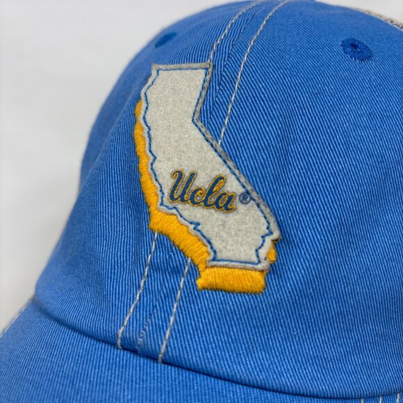 UCLA Bruins University of California Top Of The World Snapback Trucker Cap Hat - Picture 2 of 8